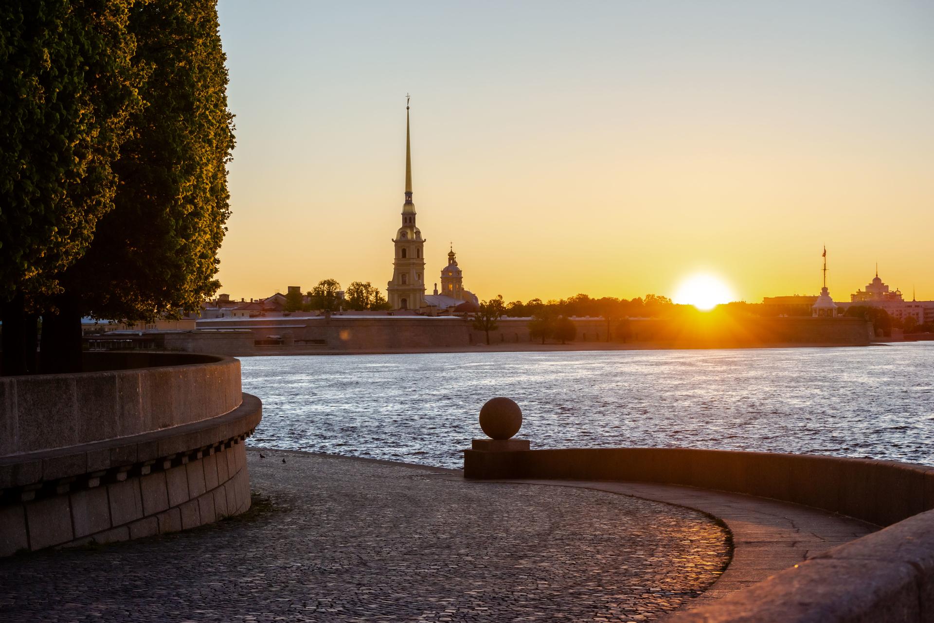 Санкт-Петербург солнце