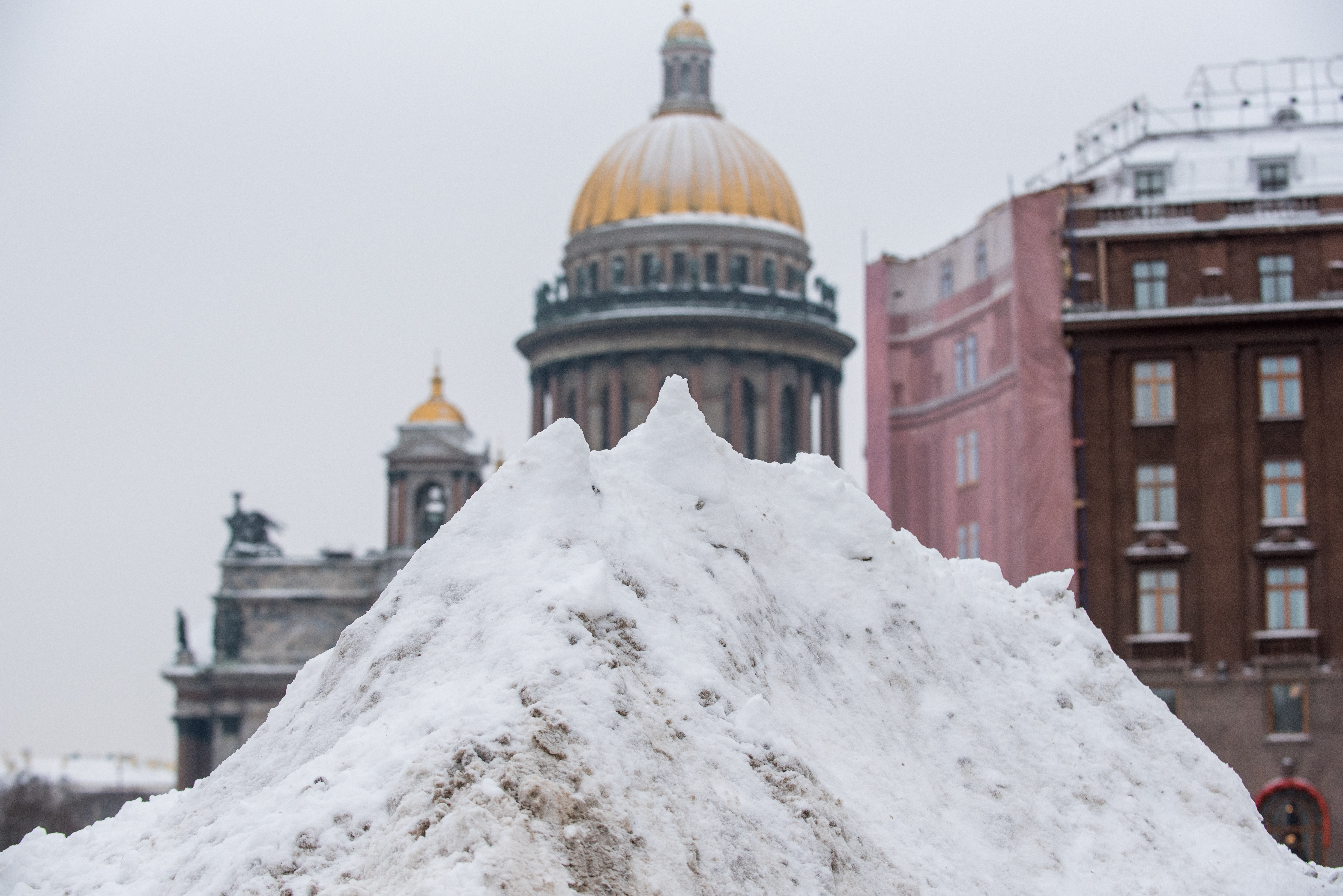 Снег Петербург 2021 год