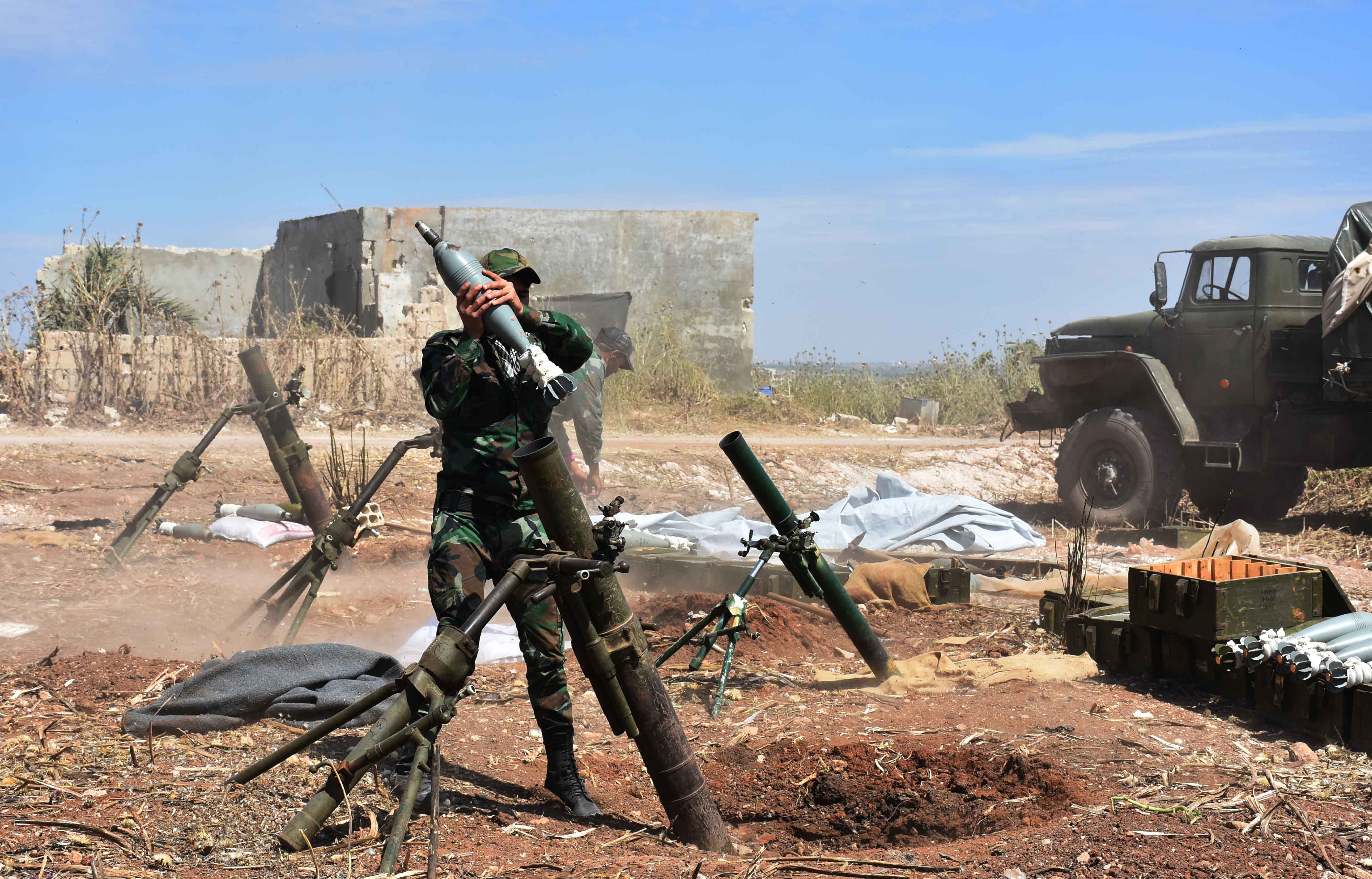 Нападение на сирию. Сирия боевики Джебхат АН Нусра обстрелы. Военные в Сирии.