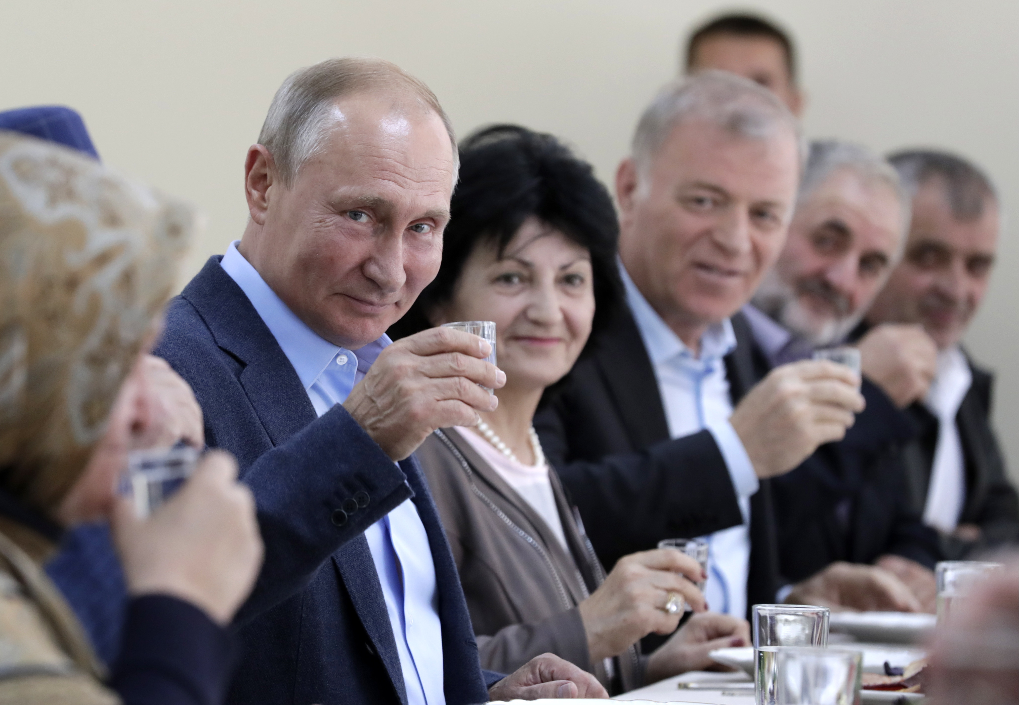 Путин в Дагестане 2019