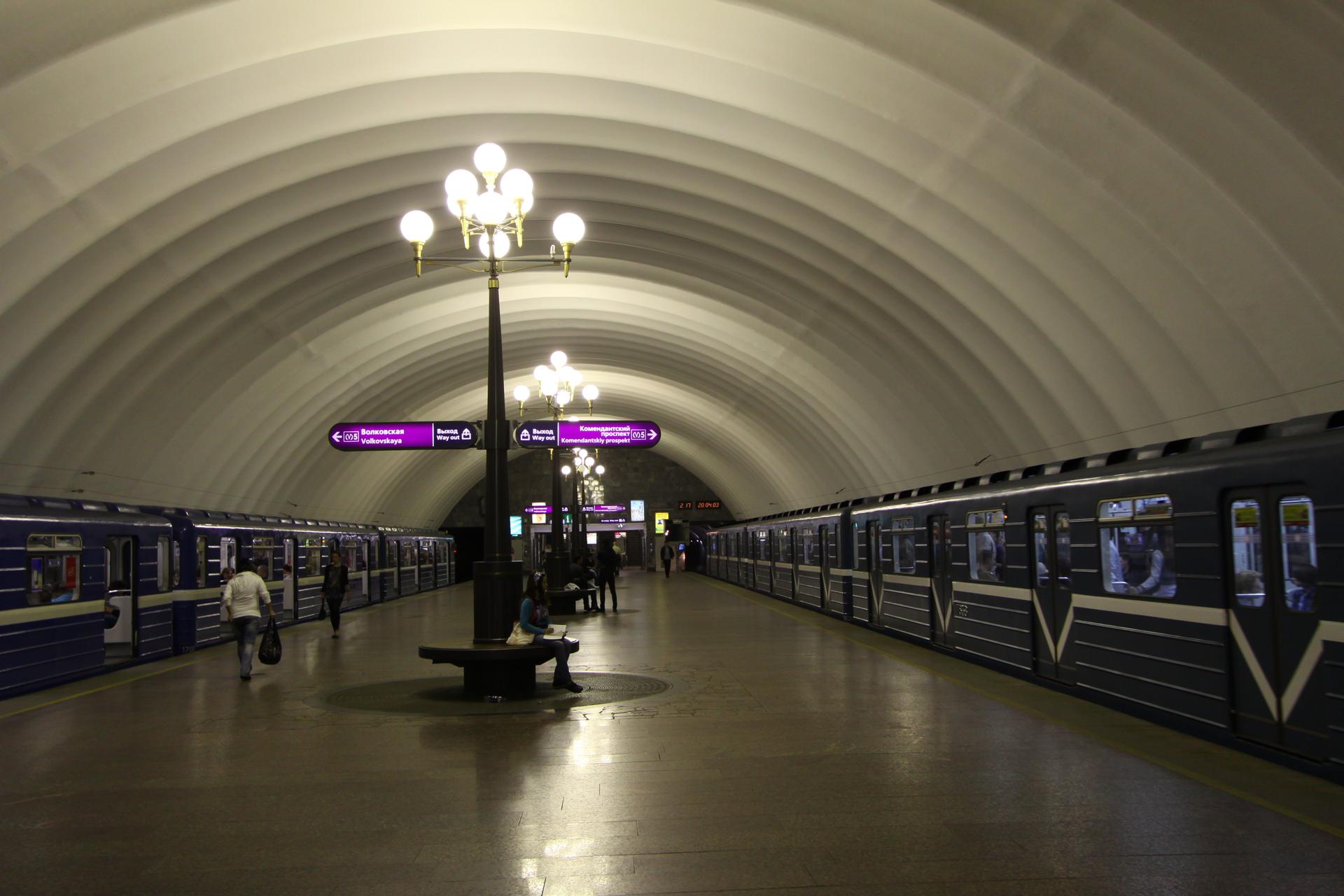 старое метро санкт петербурга