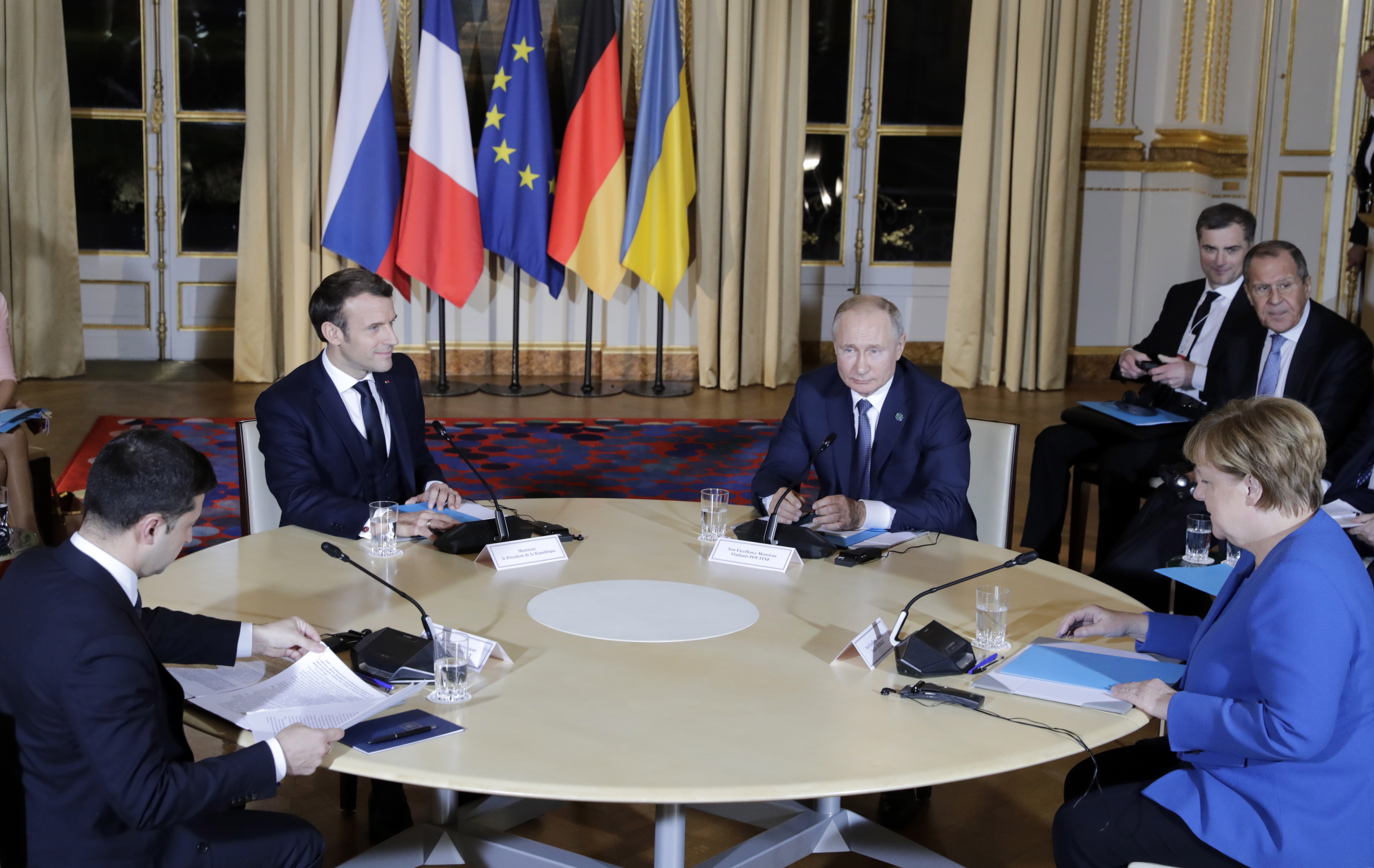 Переговоры франции и германии. Нормандский саммит 2019. Нормандская четверка встреча 9 декабря 2019.