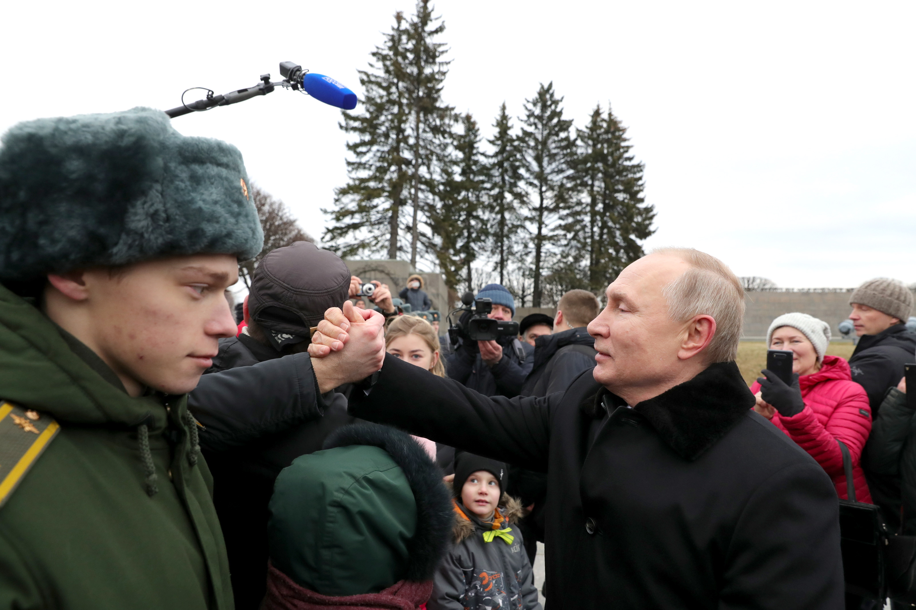 Путин встреча с народом