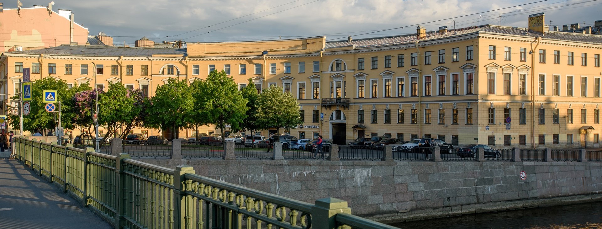 Набережная Фонтанки Санкт-Петербург архитектура