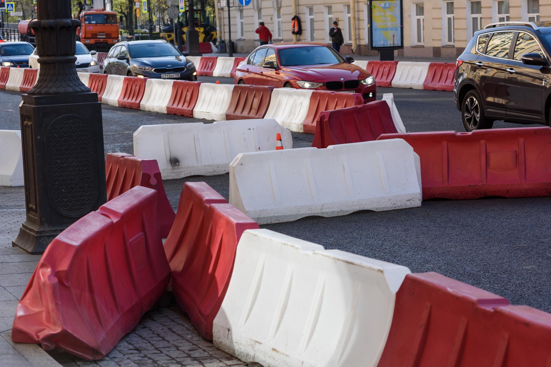 Дорожные работы почти на месяц ограничат движение на дороге в Пулково