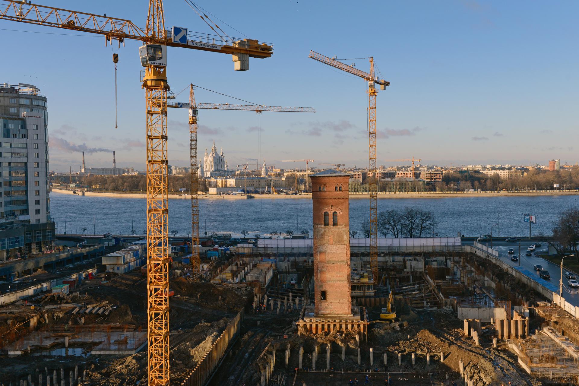 Стройки санкт петербурга
