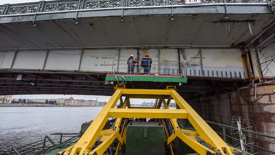 Ремонт Литейного моста закончили раньше срока