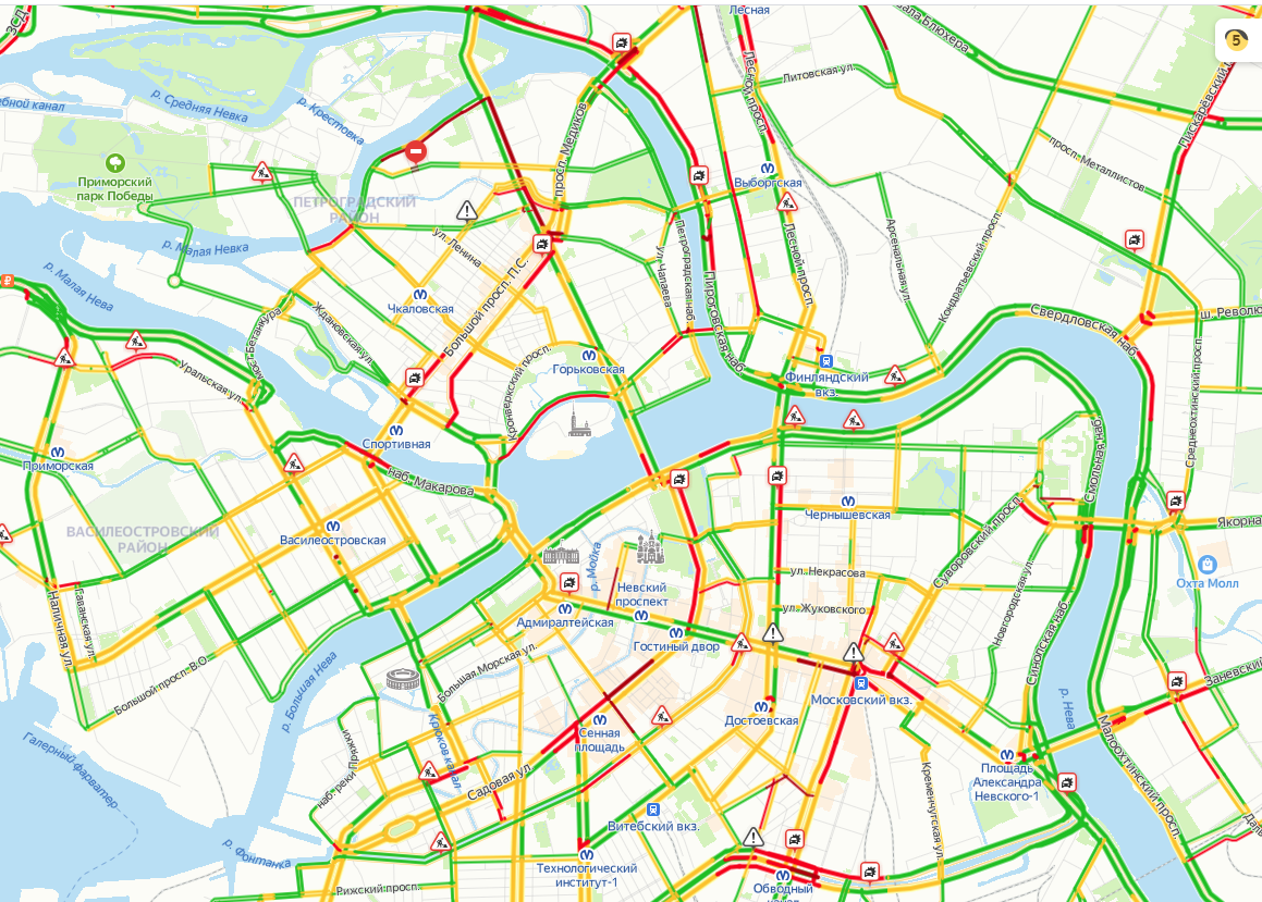 Пробки в реальном времени на дорогах спб. Карта камер СПБ. Карта дорог СПБ 2020 год. Карта дорог СПБ на 2040. Карта Санкт-Петербург пробки желтый красный.