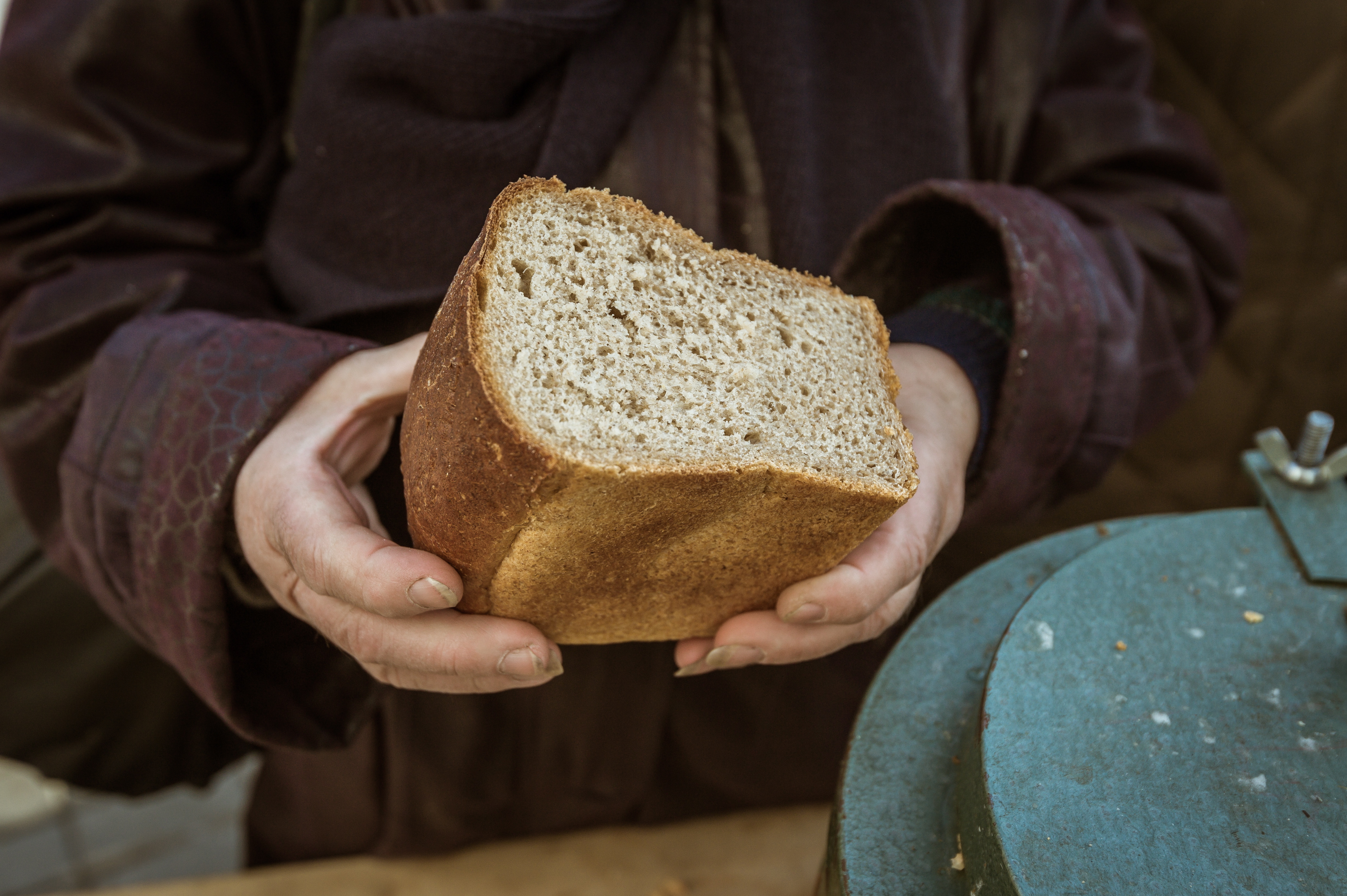 Собранный хлеб 4. Хлеб в России. Хлеб в руках. Бедность хлеб.