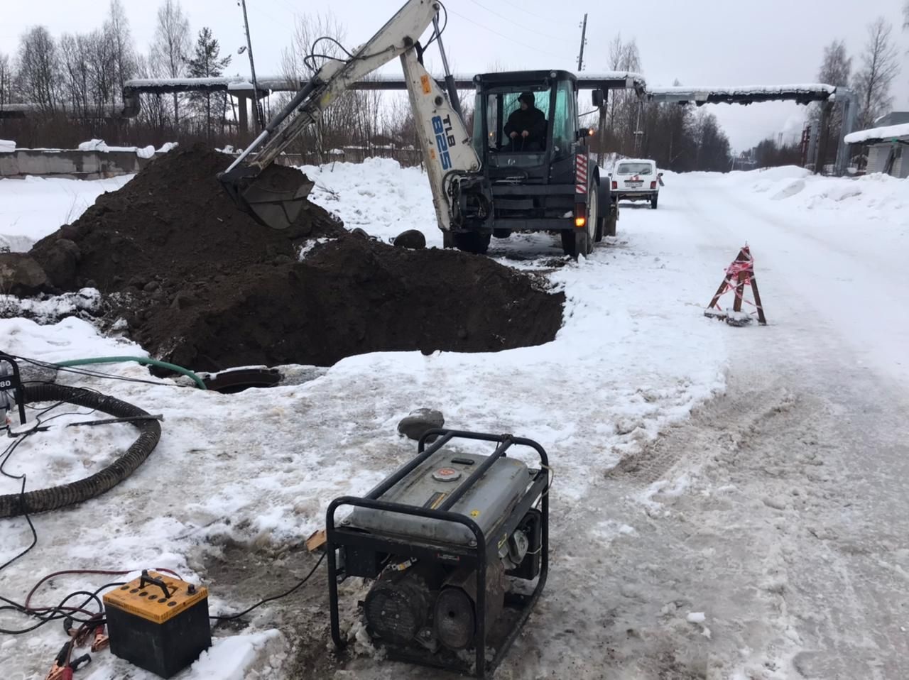 В карельском городе Суоярви без воды остались более 100 домов