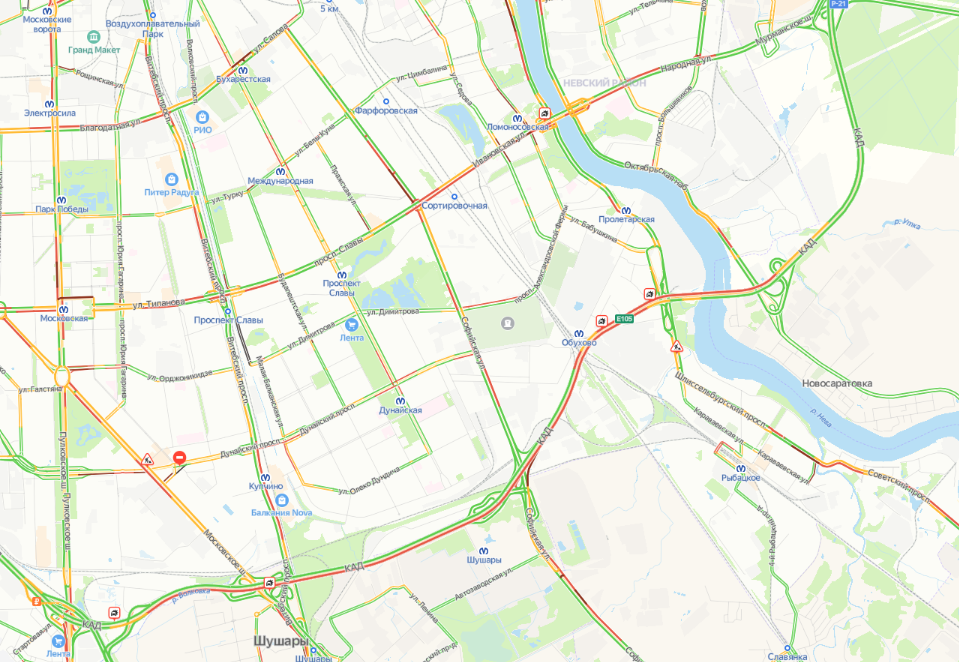 Пробки спб сегодня. Местонахождения канала про пробки.