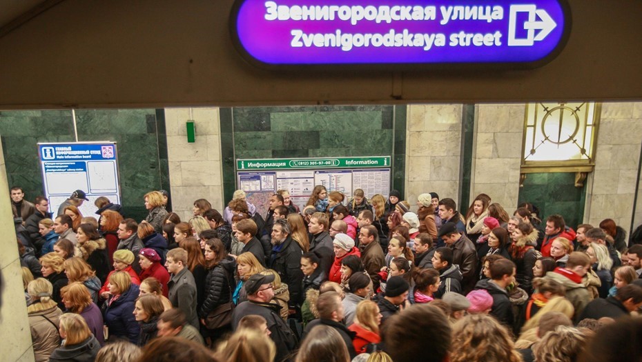 Станцию "Звенигородская" закроют 21 и 22 января из-за установки турникетов