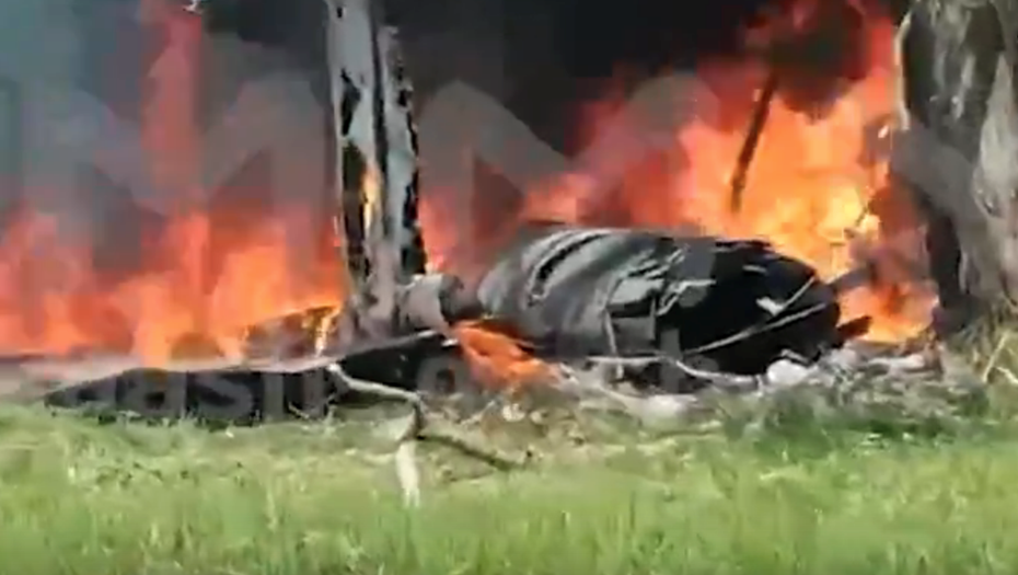 23 февраля сбили самолет в краснодарском крае. Вертолёты катастрофа в Брянской области.