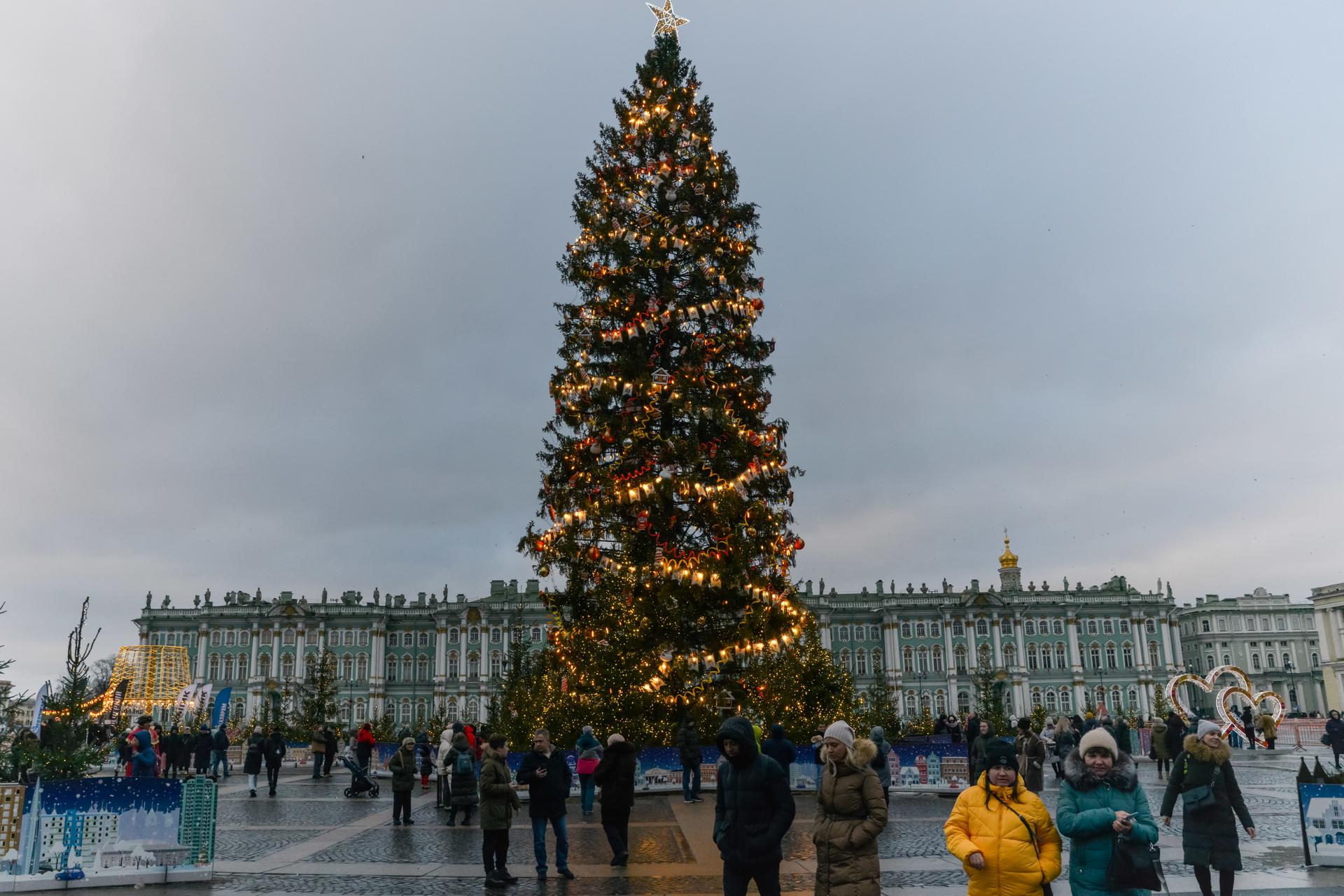 Дворцовая площадь горка