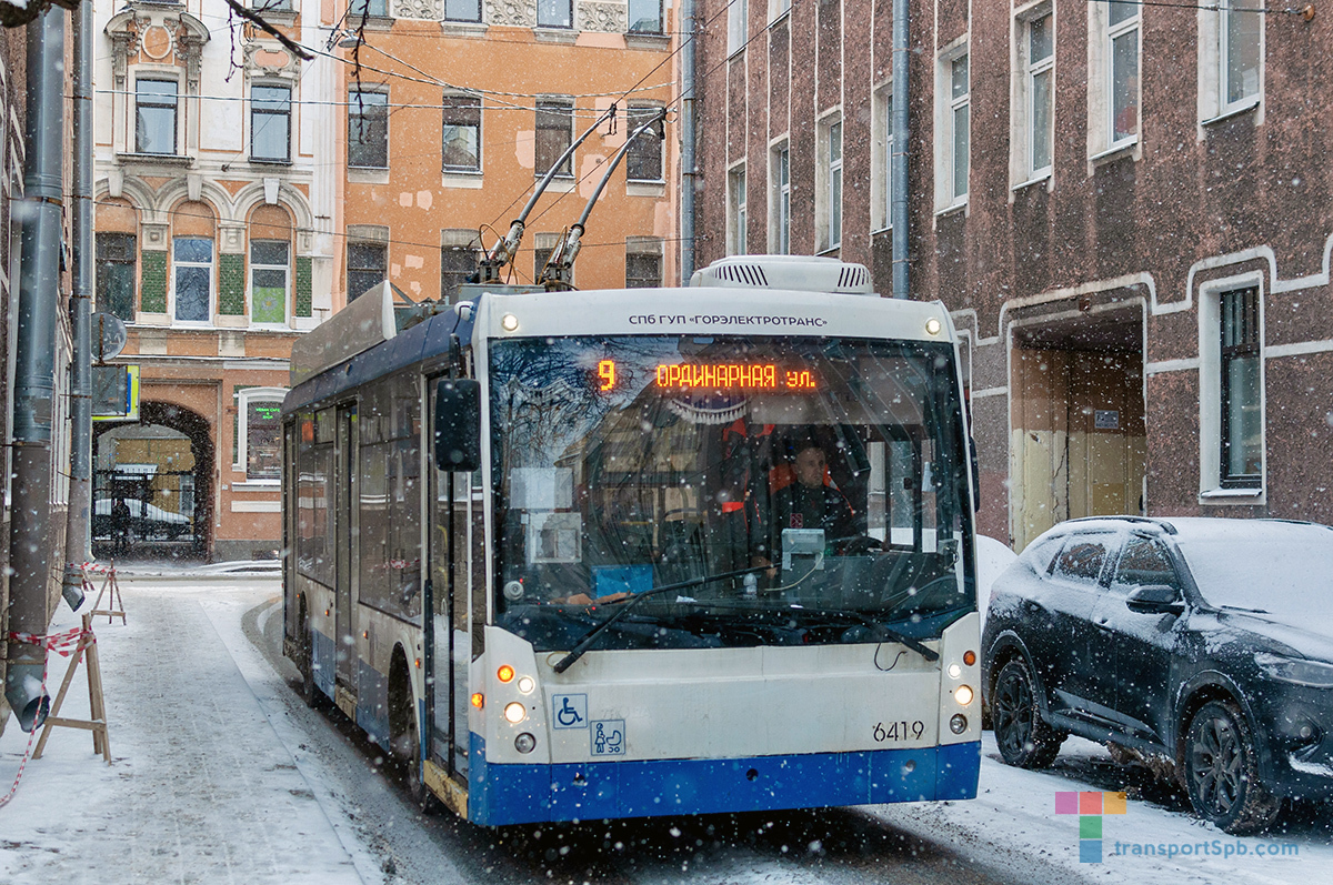 В Петербурге продлят трассу троллейбуса, связывающего Петроградскую и  Васильевский