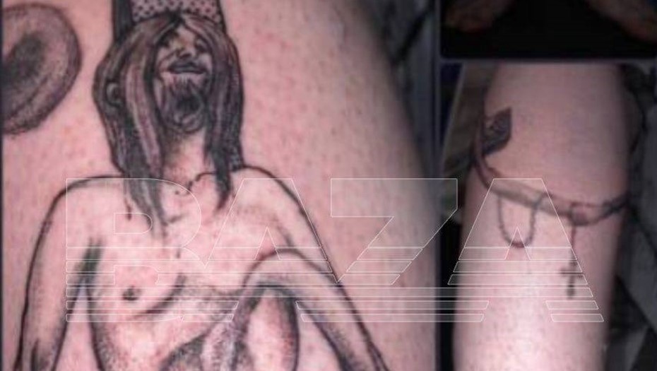 Тату (татуировка) Иисус Христос на спине: значение и эскизы женские и мужские