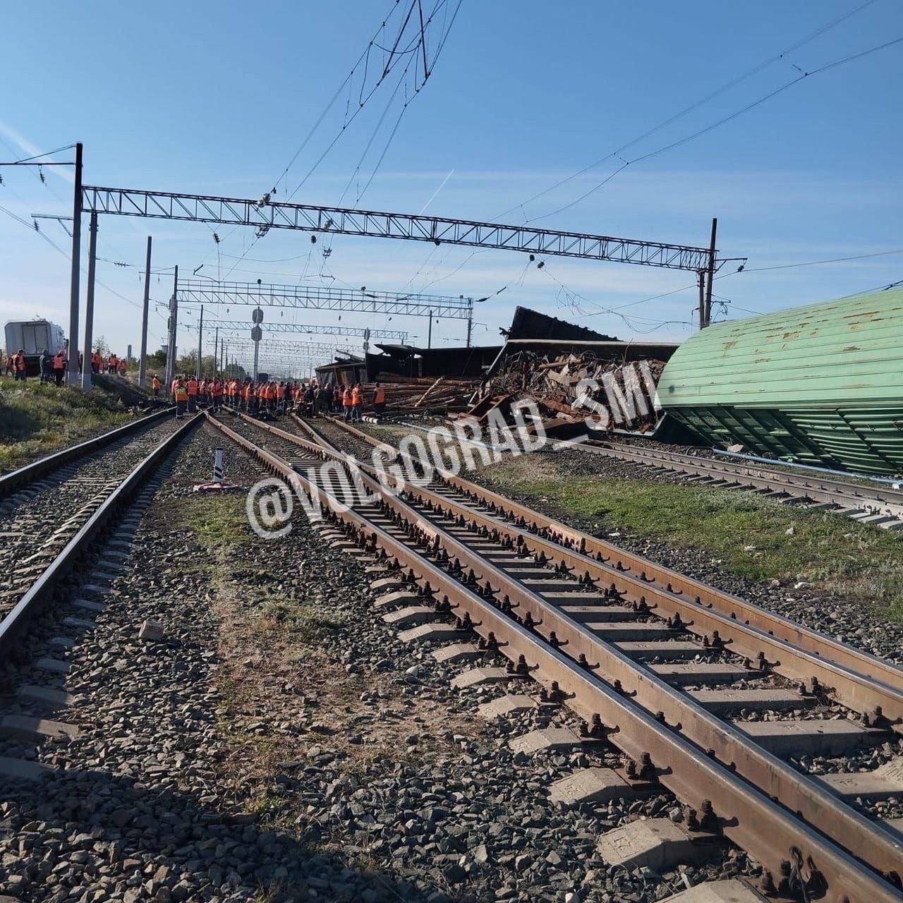 Вагоны сошли с рельсов в Волгограде: что известно, причины