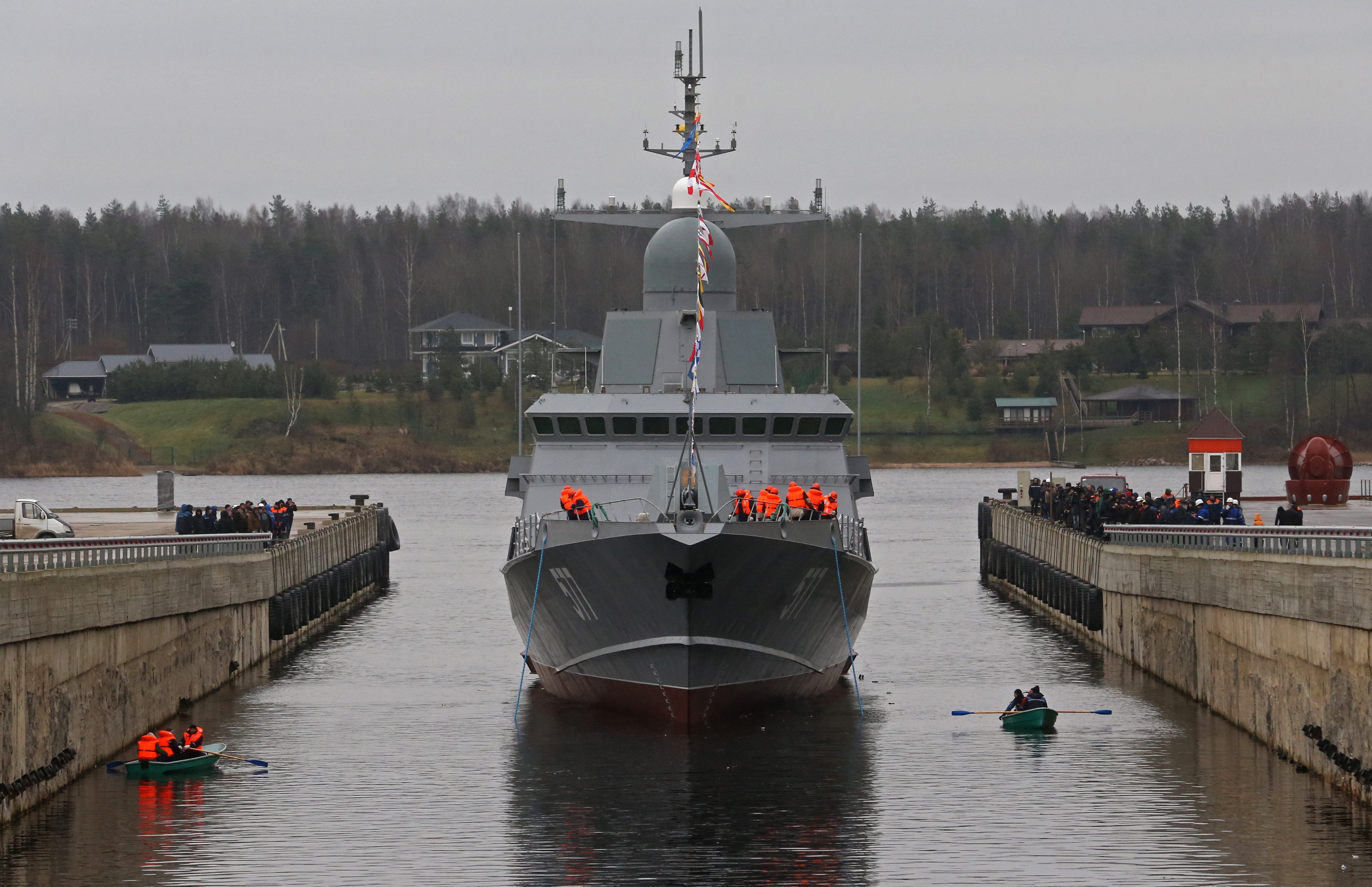 Какие корабли строят для ВМФ России, серия МРК 