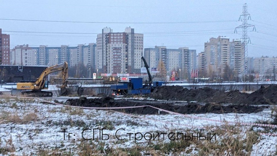 Подготовка к строительству станции "Каменка". Подготовка к строительству станции "Каменка".