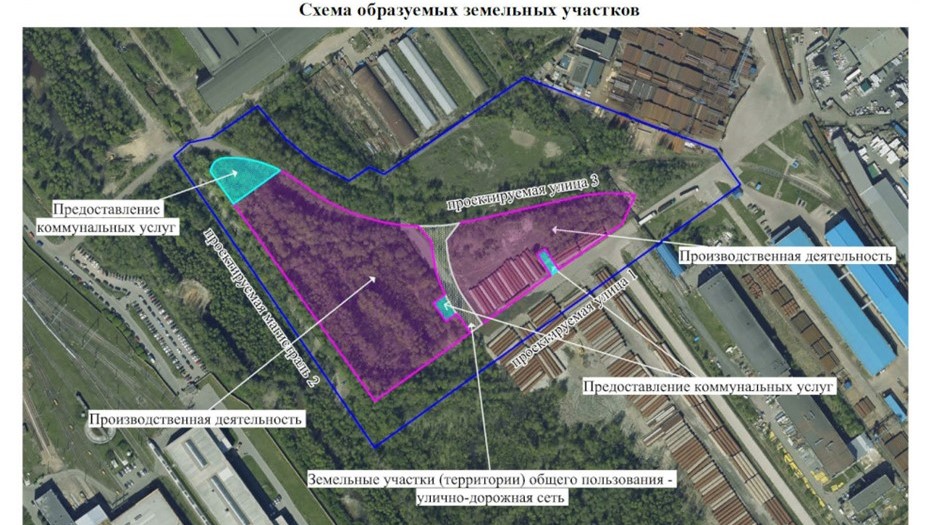 В промзоне Колпинского района Петербурга построят завод по производству труб