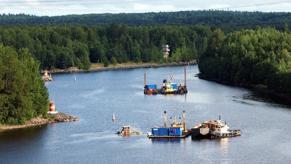 Сайменский канал. Архив. Сайменский канал. Архив.