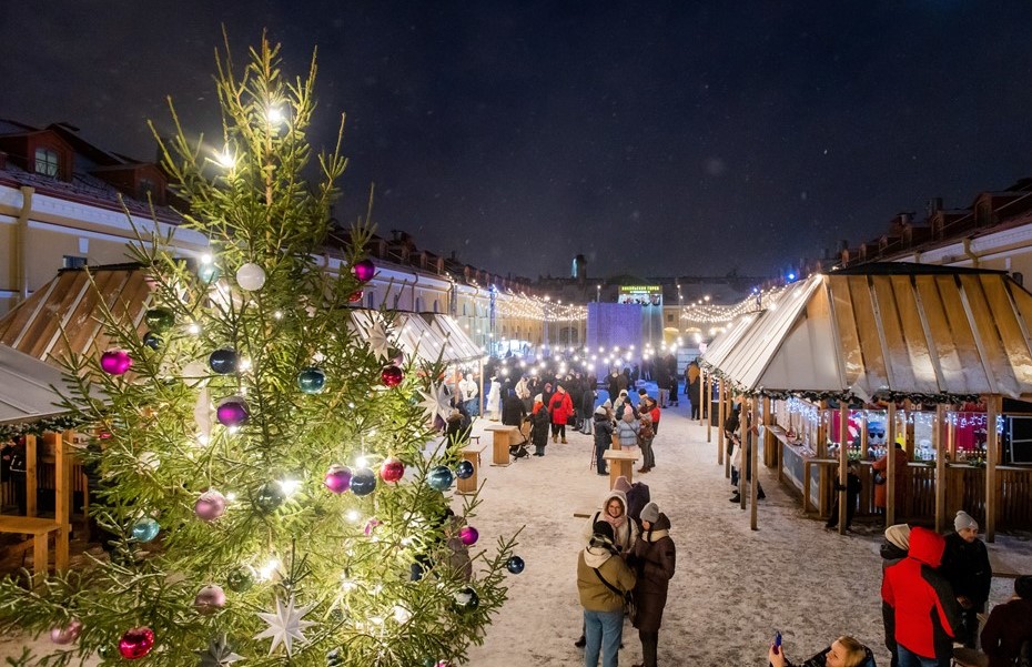 Рождественские ярмарки стали петербургской традицией