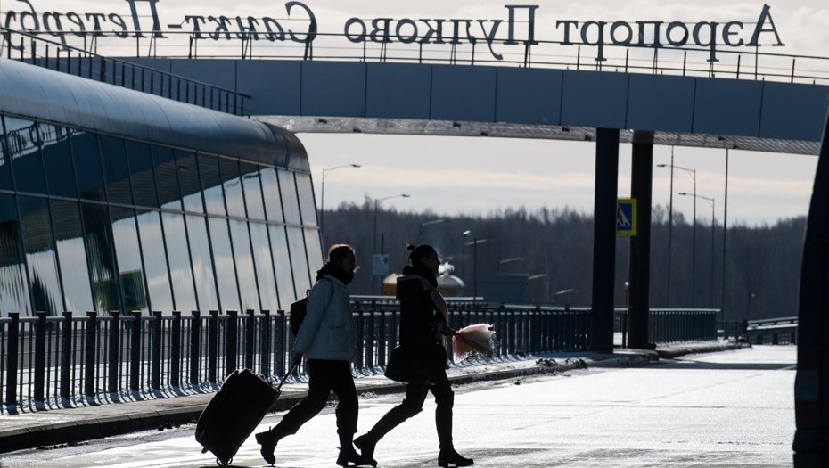 Работа аэропорта "Пулково". Работа аэропорта "Пулково".