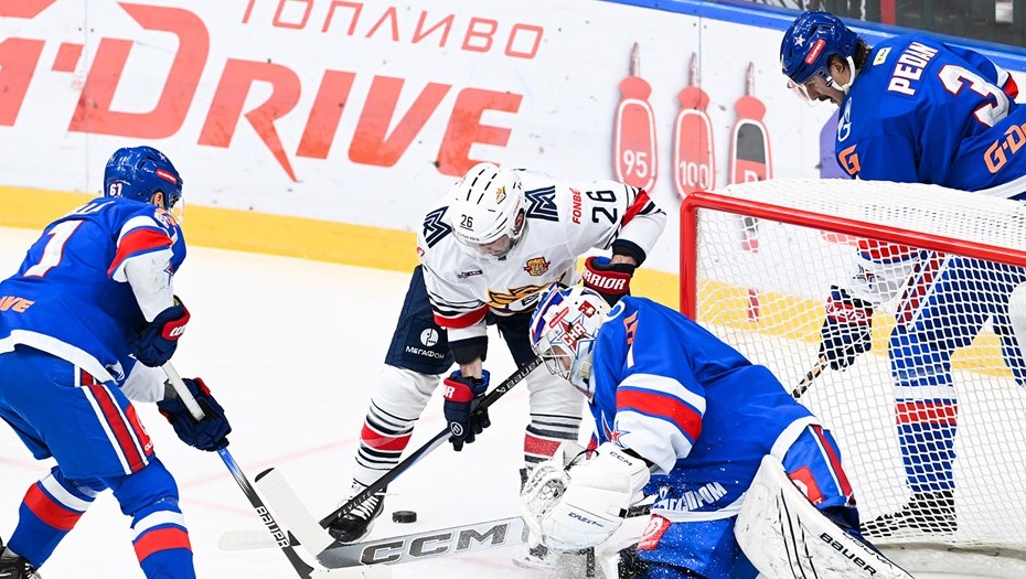 Матч СКА - "Металлург" в Петербурге