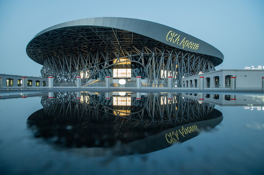 "СКА Арена" на проспекте Юрия Гарарина в Петербурге.