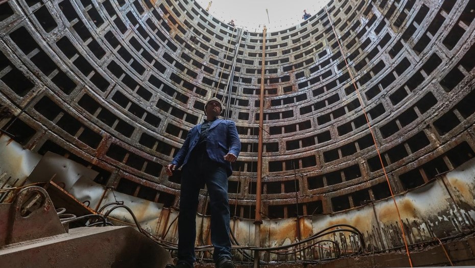 Охтинский канализационный коллектор.