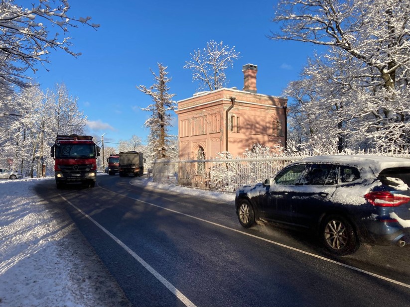 Парковая улица в Пушкине