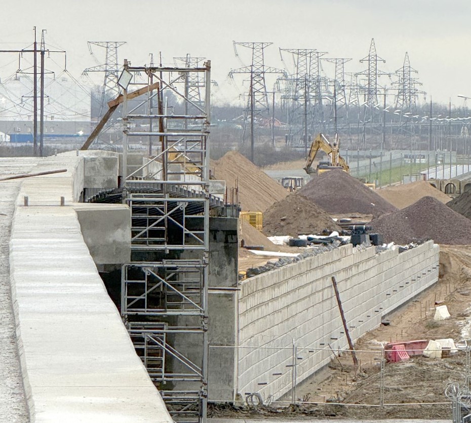 ЮШМ. Балтийский путепровод, ноябрь 2025