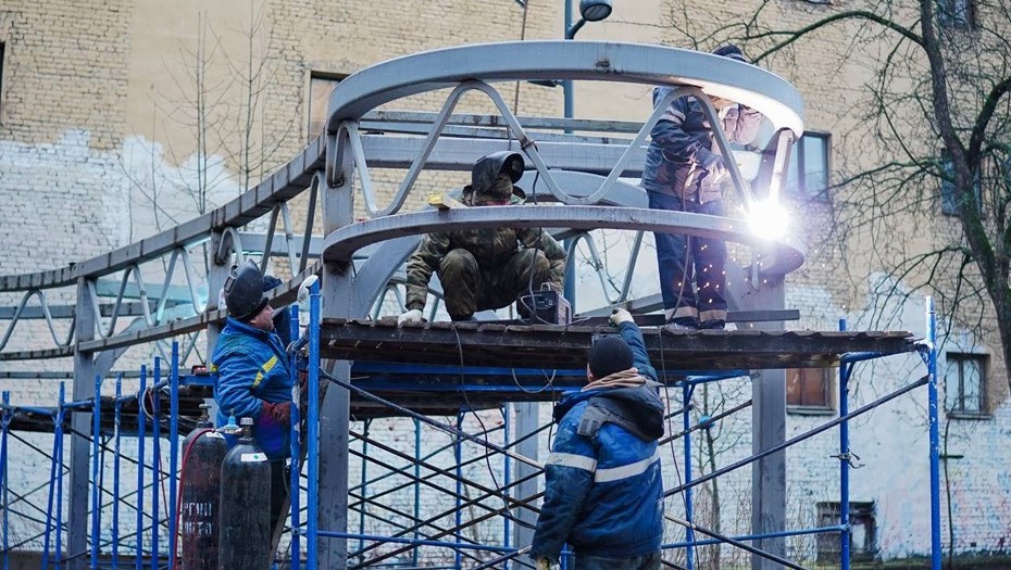 Новая уборочная техника в Васильевском районе