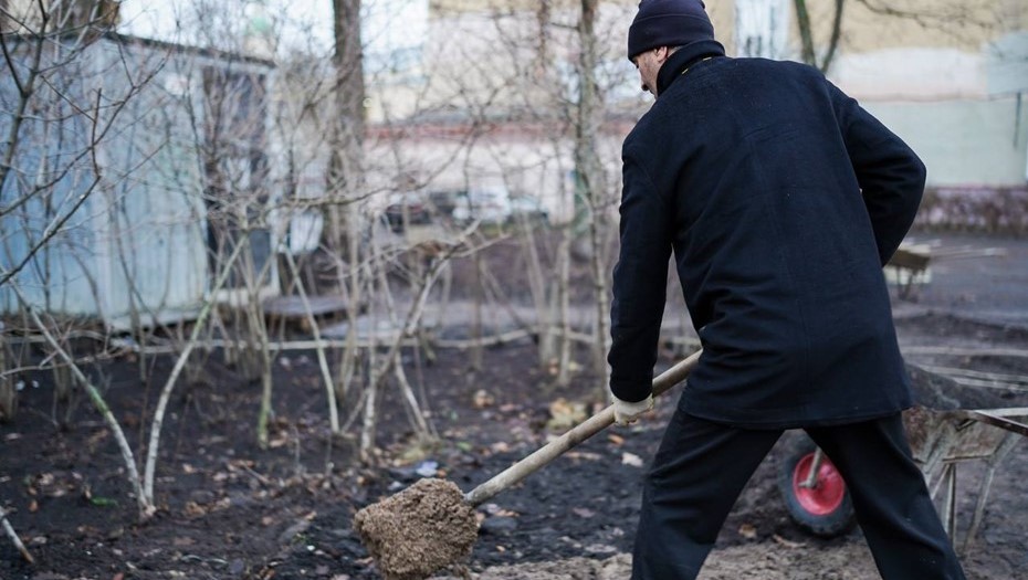 Работы в сквере Эйлера
