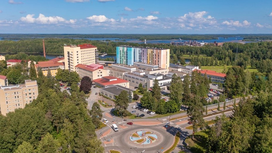 Центральная больница Южной Карелии. Лаппенранта, Финляндия.