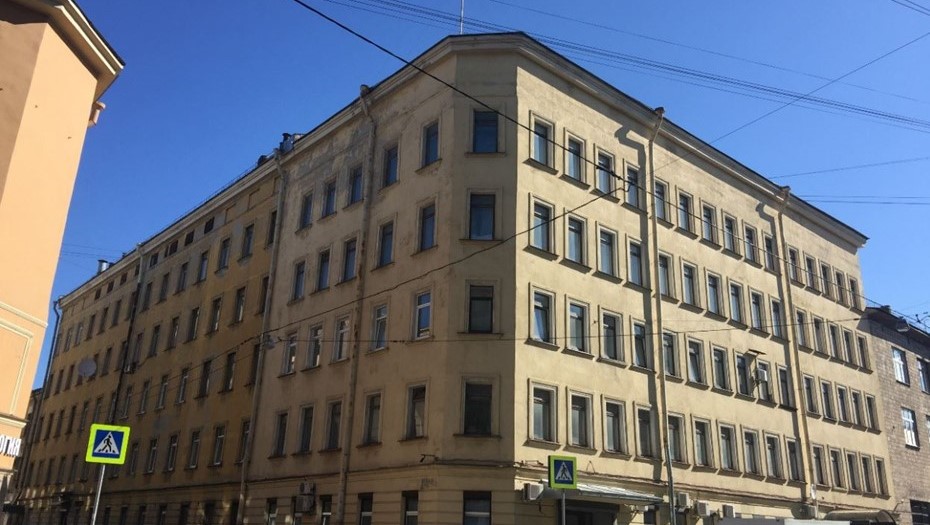 Историческое здание на Рижском проспекте, которое будет реконструировано в рамках проекта.