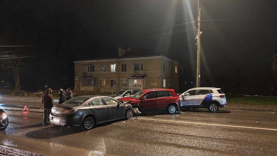 Массовая авария в Красном Селе 