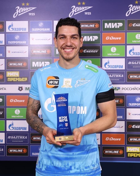 Защитник "Зенита" Нино