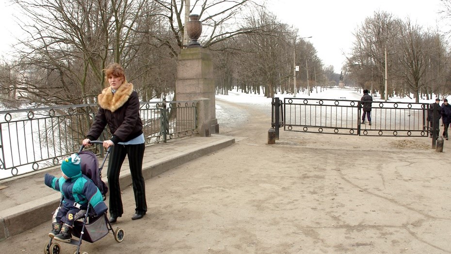 Сейчас вход в парк Екатерингоф - свободный 