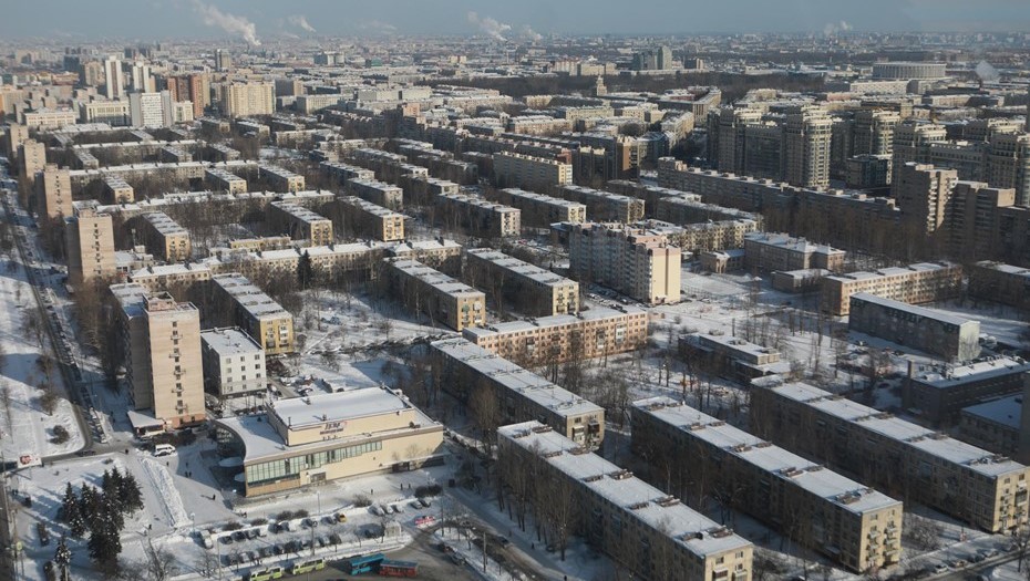 Жилые дома Московского района.