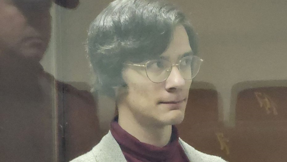 Блогер Александр Синько на вынесении приговора об убийстве активиста Блогер Александр Синько на вынесении приговора об убийстве активиста