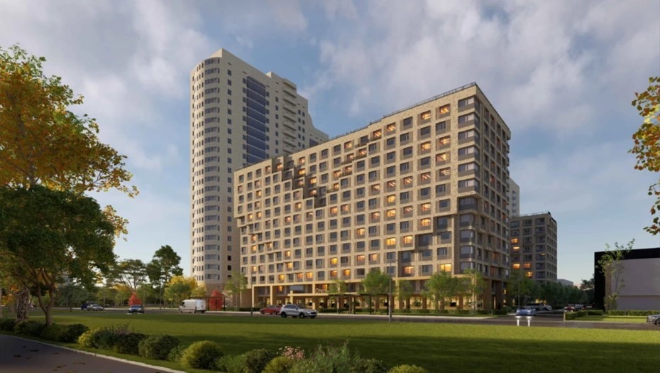 Архитектурно-градостроительный облик 13-этажной гостинице на месте ТК "Призма"