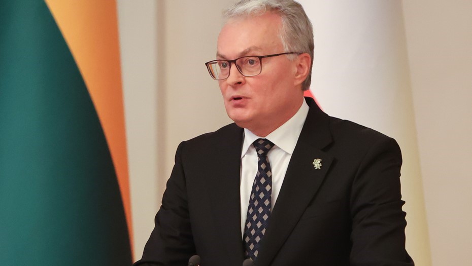 Президент Литвы Гитанас Науседа. Президент Литвы Гитанас Науседа.