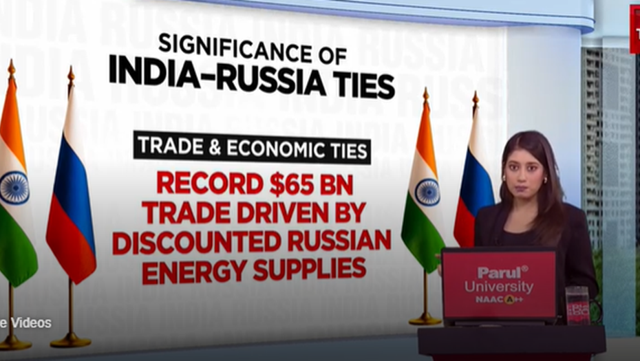 Анонсы интервью индийских журналистов с президентом России Владимиром Путиным на канале India Today.