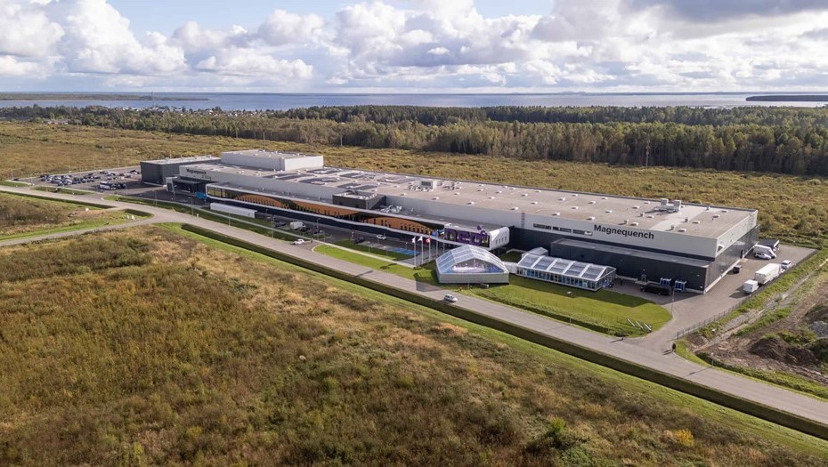 Завод магнитов NPM Narva. Нарва, Эстония.