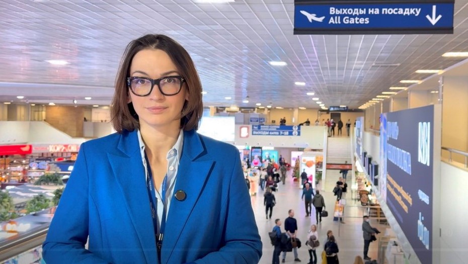 Руководитель пресс-службы Пулково Александра Саблина