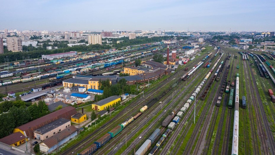 Железнодородная станция Санкт-Петербург-Сортировочный-Московский