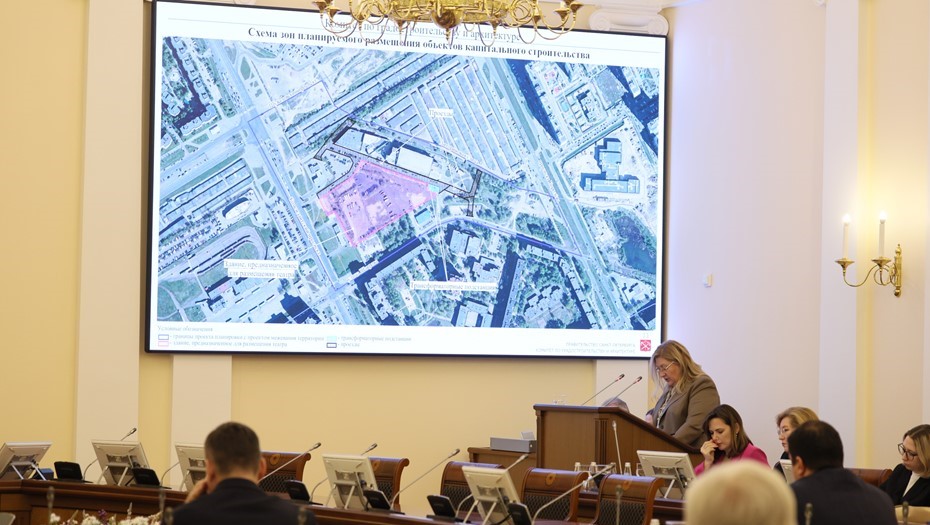 Рабочее совещание о строительстве второй сцены Театра музкомедии на Комендантском проспекте Рабочее совещание о строительстве второй сцены Театра музкомедии на Комендантском проспекте