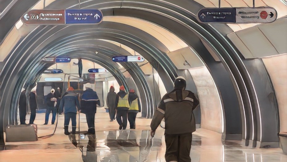 "Юго-Западная" перед открытием 19 декабря