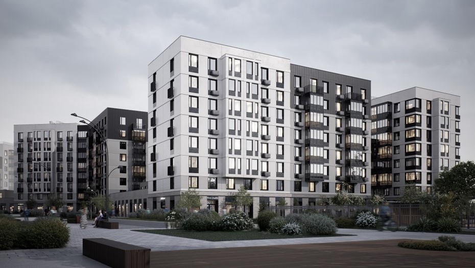 Визуализация будущей территории в Малом Верево Ленобласти